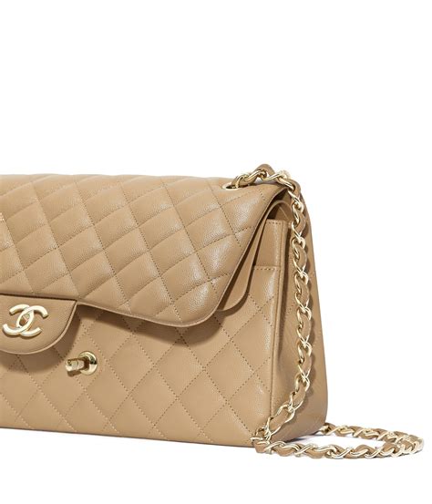 quanto costa la 58600 chanel|Borsa classica grande, Pelle martellata & metallo effetto.